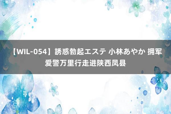 【WIL-054】誘惑勃起エステ 小林あやか 拥军爱警万里行走进陕西凤县