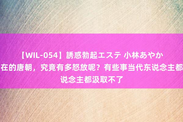 【WIL-054】誘惑勃起エステ 小林あやか 历史上实在的唐朝，究竟有多怒放呢？有些事当代东说念主都汲取不了