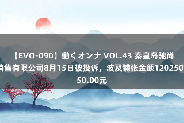 【EVO-090】働くオンナ VOL.43 秦皇岛驰尚汽车销售有限公司8月15日被投诉，波及铺张金额120250.00元