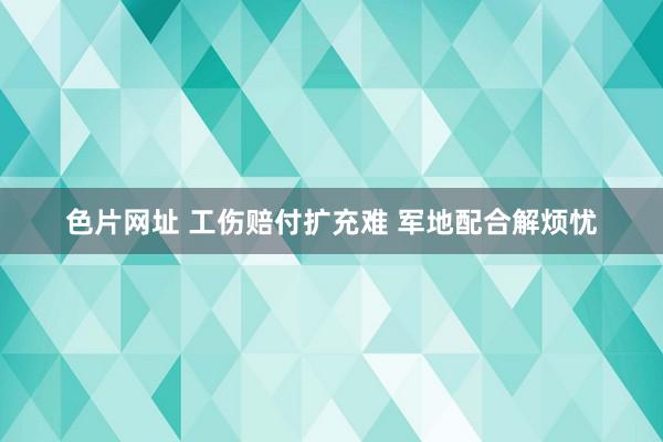 色片网址 工伤赔付扩充难 军地配合解烦忧