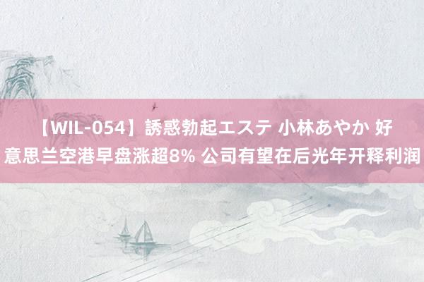 【WIL-054】誘惑勃起エステ 小林あやか 好意思兰空港早盘涨超8% 公司有望在后光年开释利润