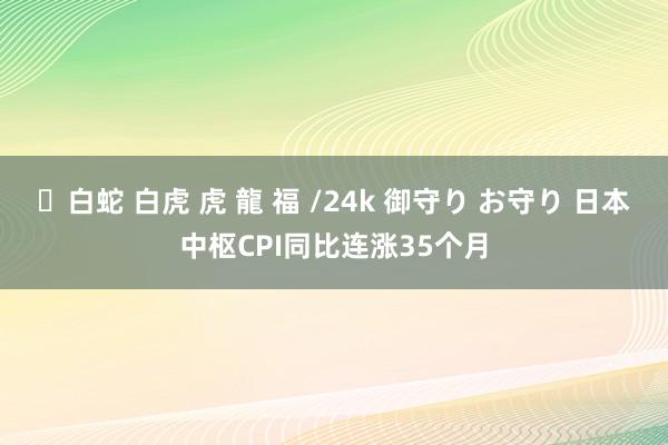 ✨白蛇 白虎 虎 龍 福 /24k 御守り お守り 日本中枢CPI同比连涨35个月