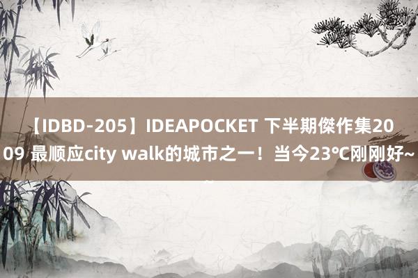 【IDBD-205】IDEAPOCKET 下半期傑作集2009 最顺应city walk的城市之一！当今23℃刚刚好~